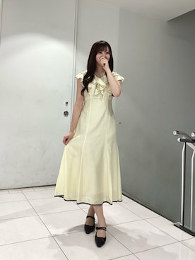 「MISCH MASCH（ミッシュマッシュ）のアイテム」を使った、名古屋パルコ店さん（レディース・166cm）の春コーディネート