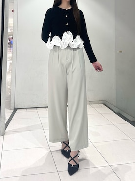 「MISCH MASCH（ミッシュマッシュ）のアイテム」を使った、名古屋パルコ店さん（レディース・166cm）の秋コーディネート