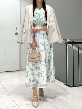 「MISCH MASCH（ミッシュマッシュ）のアイテム」を使った、名古屋パルコ店さん（レディース・166cm）の春コーディネート