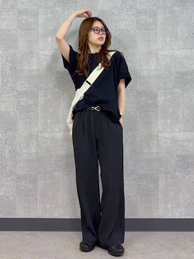 「RAGEBLUE（レイジブルー）のアイテム（バッグ）」を使った、みさきさん（レディース・161cm）の春コーディネート