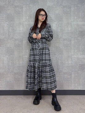 みさきさん（レディース・161cm）の秋コーディネート