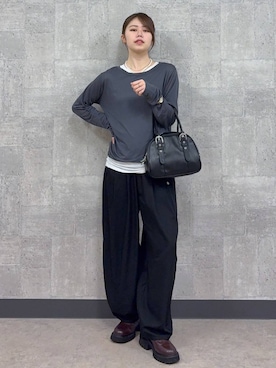 「ヘアアレンジ」｜みさきさん（レディース・161cm）の春コーディネート
