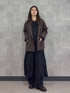 「RAGEBLUE（レイジブルー）のアイテム（アクセサリー）」を使った、みさきさん（レディース・161cm）の春コーディネート