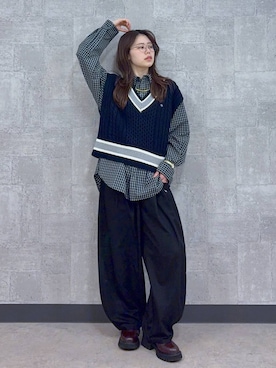 みさきさん（レディース・161cm）の春コーディネート