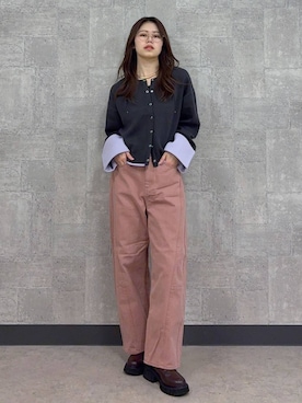 「RAGEBLUE（レイジブルー）のアイテム（アクセサリー）」を使った、みさきさん（レディース・161cm）の春コーディネート