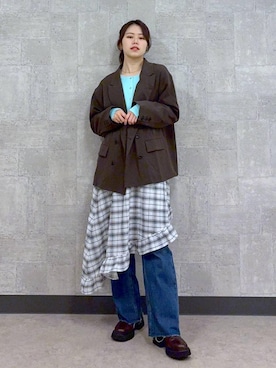 みさきさん（レディース・161cm）の春コーディネート