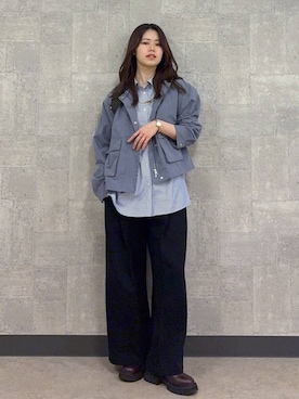 みさきさん（レディース・161cm）の冬コーディネート