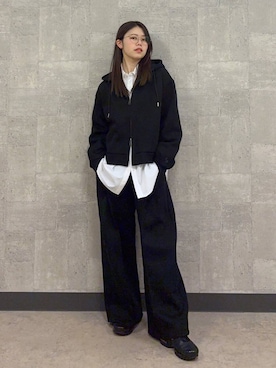 みさきさん（レディース・161cm）の冬コーディネート