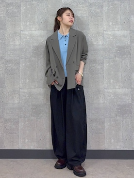 「ヘアアレンジ」｜みさきさん（レディース・161cm）の春コーディネート