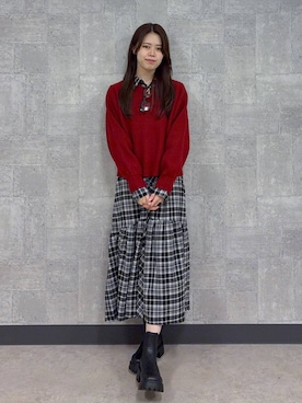 みさきさん（レディース・161cm）の秋コーディネート