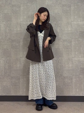 みさきさん（レディース・161cm）の冬コーディネート