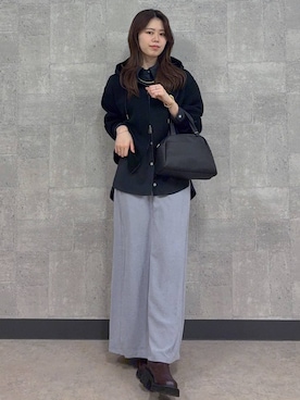 「RAGEBLUE（レイジブルー）のアイテム（バッグ）」を使った、みさきさん（レディース・161cm）の春コーディネート