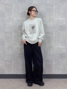 「RAGEBLUE（レイジブルー）のアイテム（アクセサリー）」を使った、みさきさん（レディース・161cm）の秋コーディネート