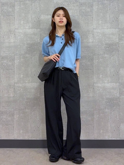 接触冷感【LUXURY+EASY】 DRAPE WIDE BUGGY EASY PANTS / ラグイージー 接触冷感【LUXURY+EASY】 DRAPE WIDE BUGGY EASY PANTS / ラグイージー