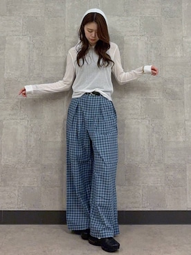 みさきさん（レディース・161cm）の春コーディネート