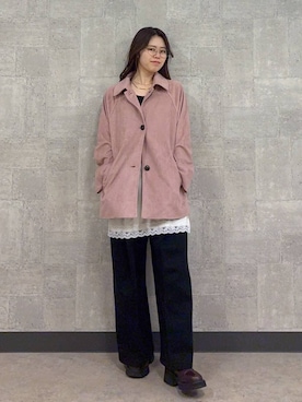 みさきさん（レディース・161cm）の冬コーディネート