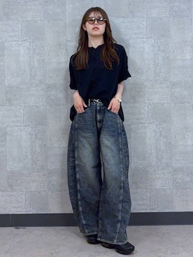 「ヘアアレンジ」｜みさきさん（レディース・161cm）の春コーディネート