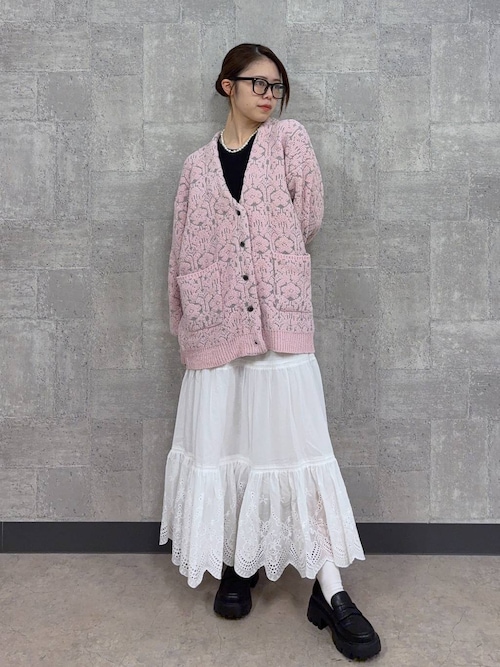 セール】モールジャガードBIGカーディガン（カーディガン/ボレロ