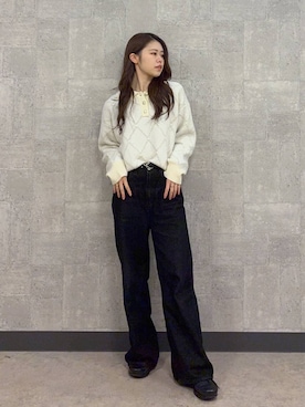 みさきさん（レディース・161cm）の冬コーディネート