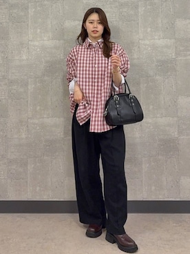 「ヘアアレンジ」｜みさきさん（レディース・161cm）の春コーディネート