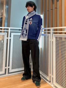 「アイテム（タオル）」を使った、kyoheiさん（メンズ・172cm）の秋コーディネート