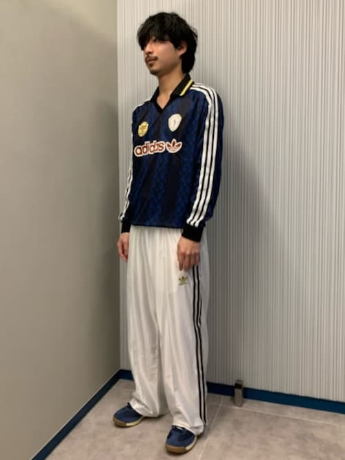 アディダス オリジナルス レトロ スポーツ クリケットインスパイア―ド 長袖ジャージー / アディダスオリジナルス adidas Originals
