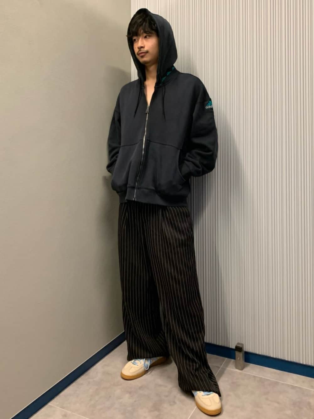 エキップメント フリース フルジップパーカー、ハンドボール