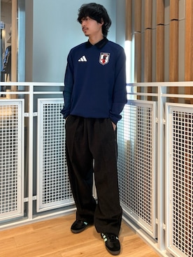 「アイテム（スウェットパンツ）」を使った、kyoheiさん（メンズ・172cm）の秋コーディネート