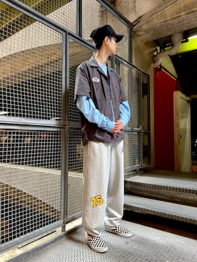 10さん（メンズ・180cm）の夏コーディネート