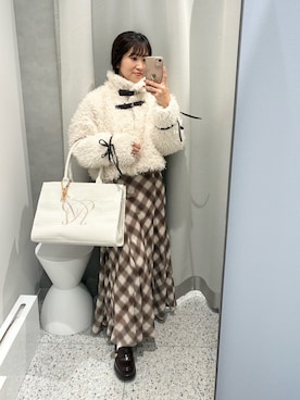 「チェック」｜kurumiさん（レディース・147cm・30代）の秋コーディネート