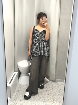 「アイテム（その他シューズ）」を使った、kurumiさん（レディース・147cm・30代）の夏コーディネート