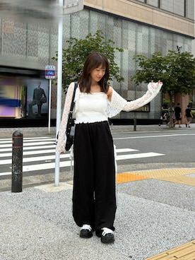「アイテム（アンサンブル）」を使った、kurumiさん（レディース・147cm）の夏コーディネート