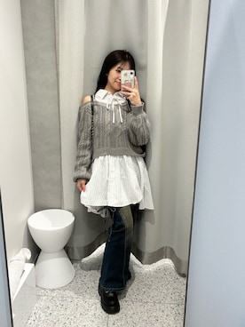 kurumiさん（レディース・147cm）の春コーディネート