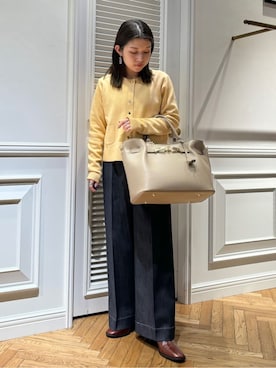 「MILOS（ミロス）のアイテム」を使った、lmfloresさん（レディース・150cm）の冬コーディネート