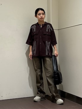 「tk.TAKEO KIKUCHI（ティーケータケオキクチ）のアイテム（アクセサリー）」を使った、lmfloresさん（レディース・150cm）の夏コーディネート