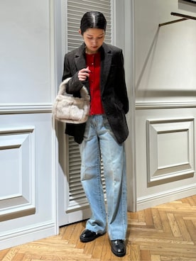 lmfloresさん(レディース・150cm)の冬コーディネート