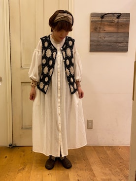 「イロチ買い」｜MORIさん（レディース・155cm）の夏コーディネート