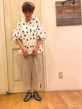 MORIさん（レディース・155cm）の春コーディネート