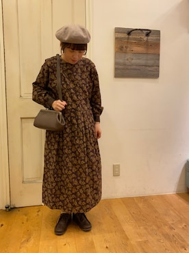 「うしろリボン」｜MORIさん（レディース・155cm）の夏コーディネート
