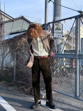 simamaoさん（メンズ・180cm）の春コーディネート