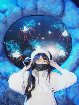 「GRL」｜「アイテム（PC・スマホグッズ/家電）」を使った、亞米顆粒さん（レディース・153cm）の冬コーディネート