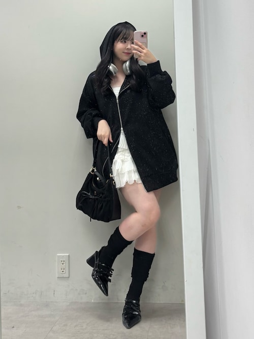 新色追加／チャーム付きドロストバッグ（ショルダーバッグ）｜one