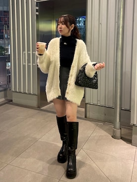 「ロングカーディガン」｜miyu《骨格ストレート/ブルベ》さん（レディース・152cm・20代）の秋コーディネート