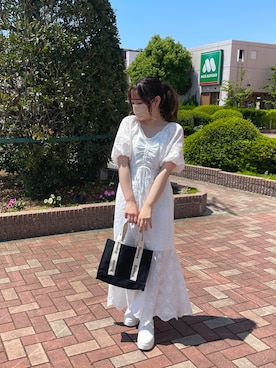 miyu《骨格ストレート/ブルベ》さんの「厚底スニーカー」を使ったコーディネート