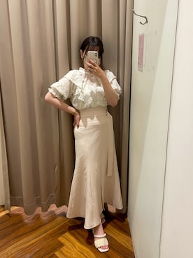 miyu《骨格ストレート/ブルベ》さん（レディース・152cm）の夏コーディネート