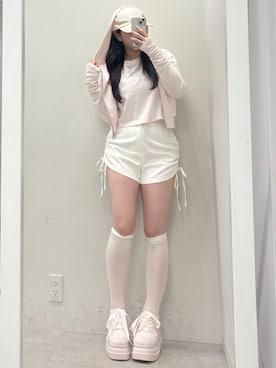 miyu《骨格ストレート/ブルベ》さん（レディース・152cm）の夏コーディネート