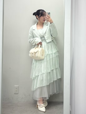 miyu《骨格ストレート/ブルベ》さん(レディース・152cm)の冬コーディネート