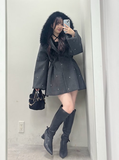 セール】【今すぐお届け可能！】ビジュー付き女の子コート（その他