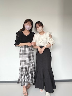 miyu《骨格ストレート/ブルベ》さん(レディース・152cm)の夏コーディネート