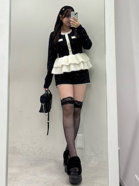 miyu《骨格ストレート/ブルベ》さん(レディース・152cm)の秋コーディネート